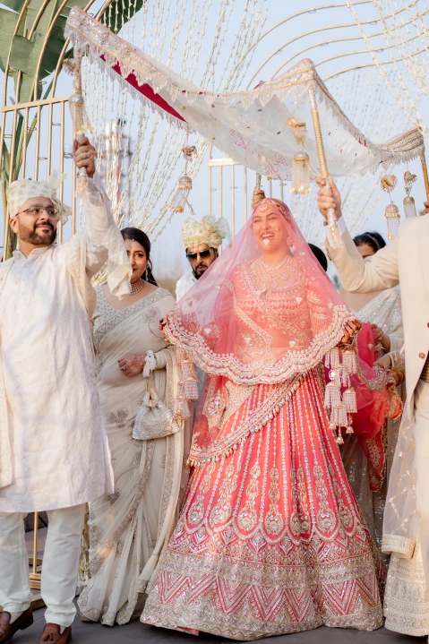 That happy sad moment of seeing your sister as a bride 🤍 Inframe :  @shambhavi_1723 @sharanyagupta MUA: @priyankaguptamakeupartist… | Instagram